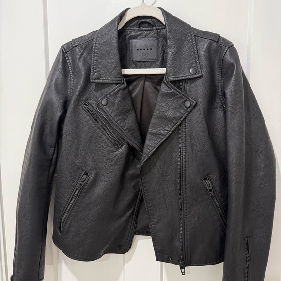 Jackets & Blazers - Black Moto Leather Jacket